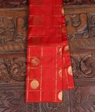Red Handwoven Kanjivaram Silk Saree T1650831