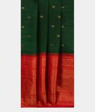 Green Handwoven Kanjivaram Silk Saree T3459762