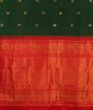 Green Handwoven Kanjivaram Silk Saree T3459764