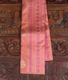 Pink Handwoven Kanjivaram Silk Saree T3444371