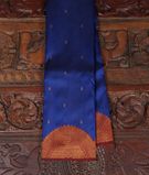 Blue Handwoven Kanjivaram Silk Saree T3450821