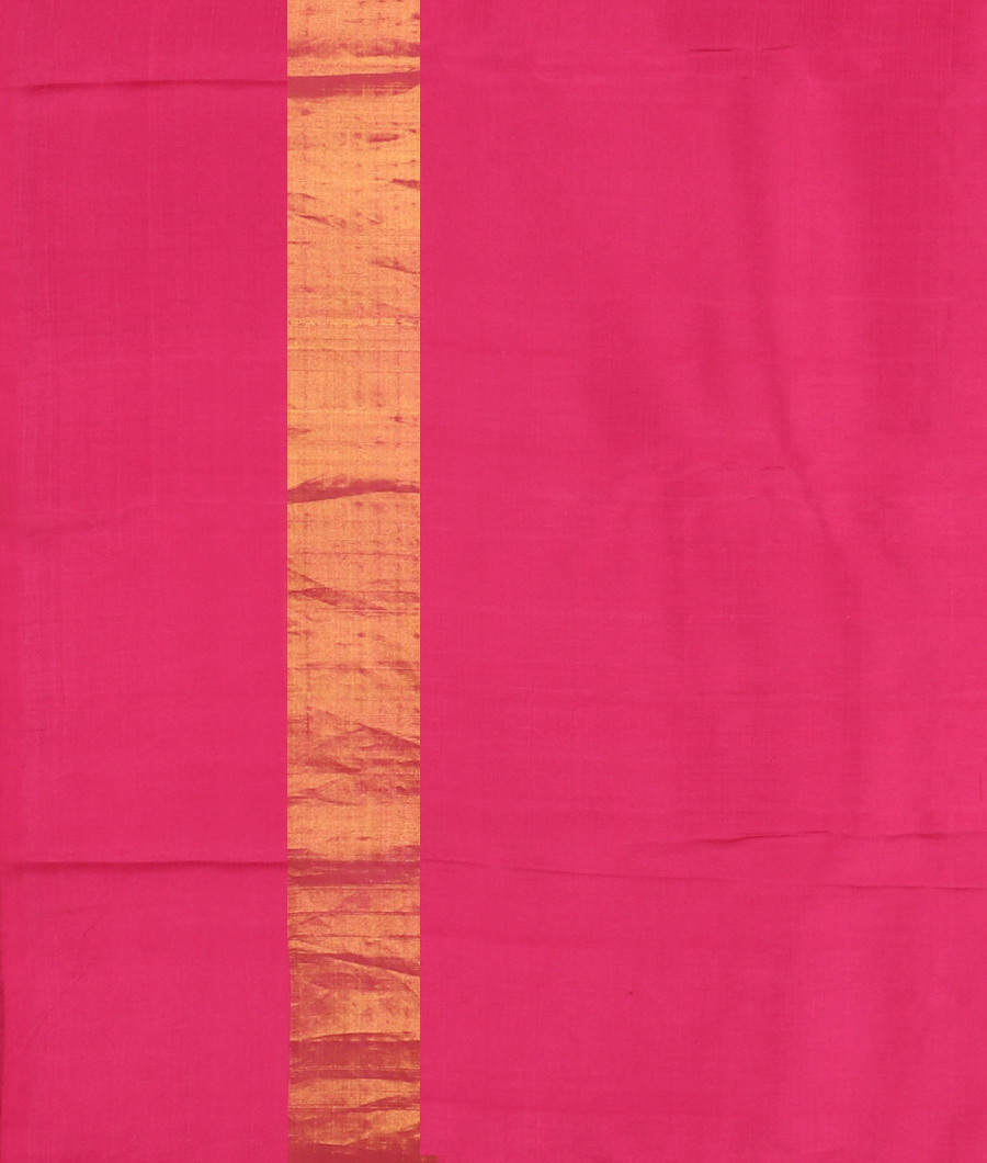 Beige Printed Kanjivaram Silk Saree T3381373