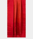 Orangish Pink Handwoven Kanjivaram Silk Saree T3353412
