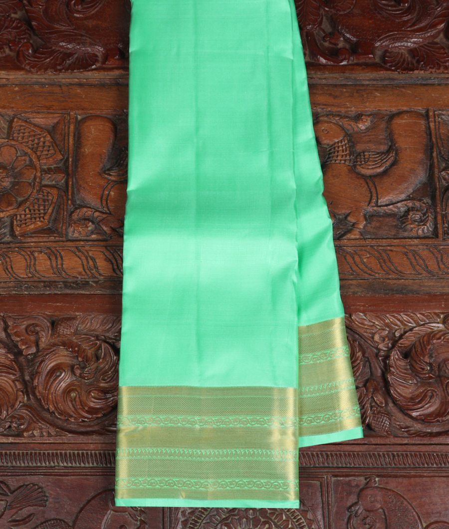 Green Soft Silk Saree T339010-image