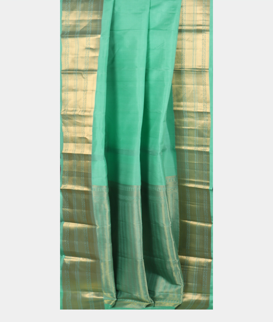 Green Soft Silk Saree T3390102