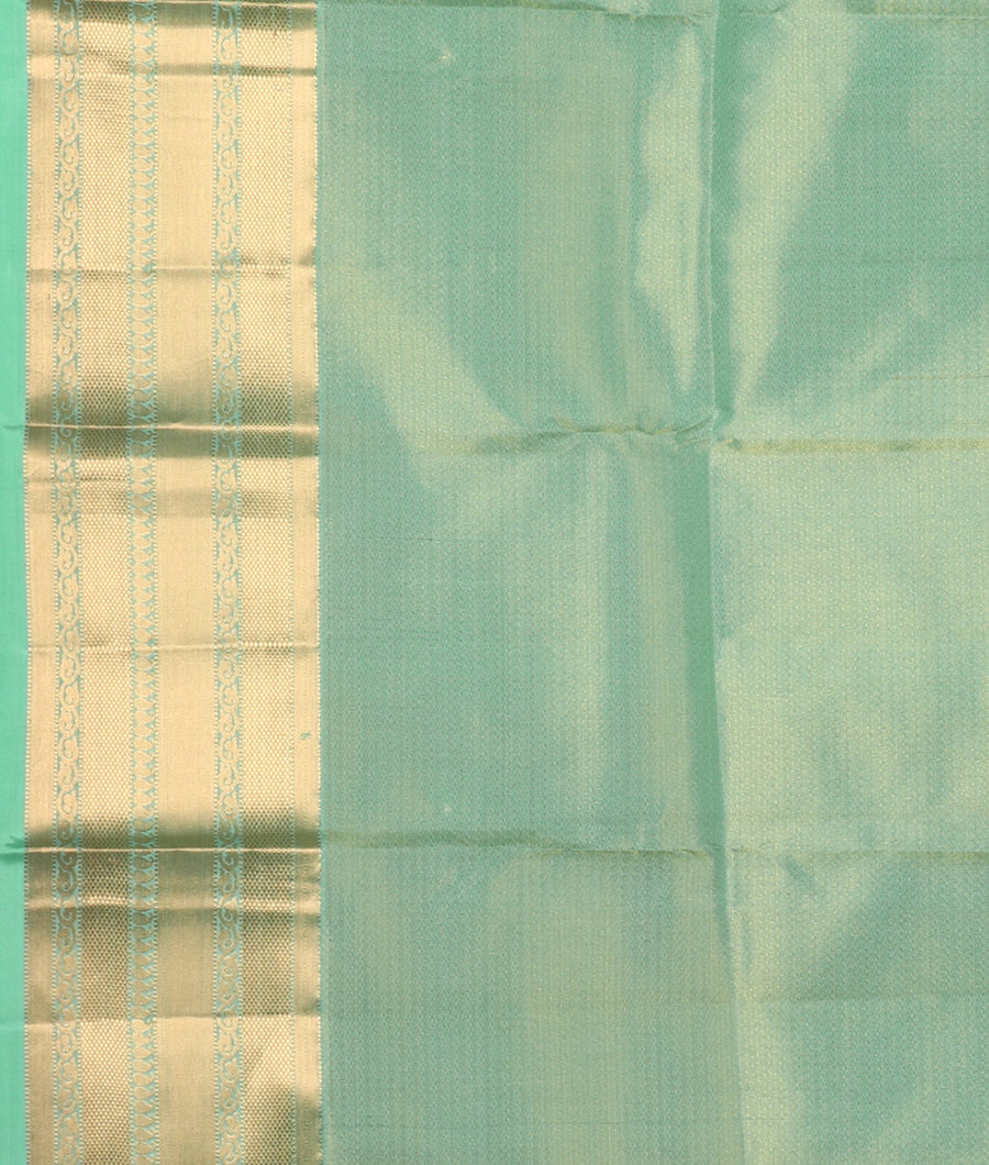 Green Soft Silk Saree T3390103
