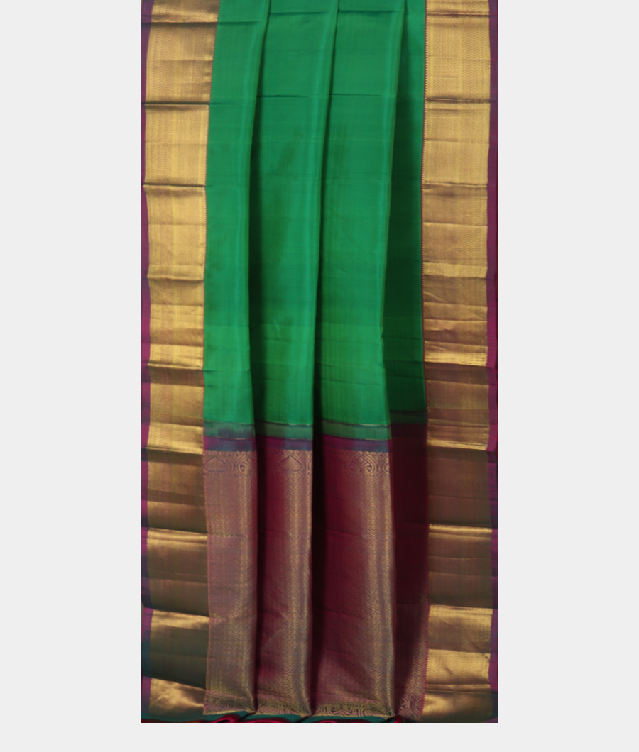 Green Soft Silk Saree T3444492