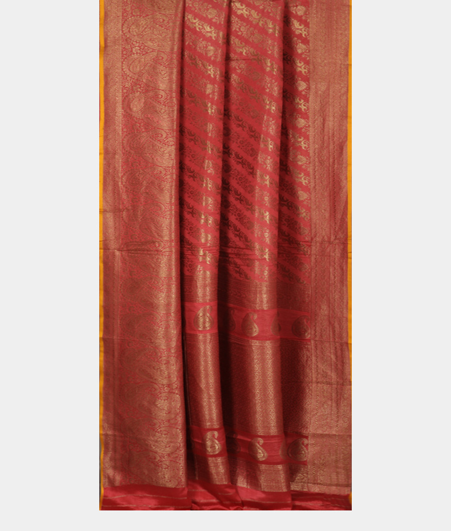 Pink Mysore Silk Saree T3451692