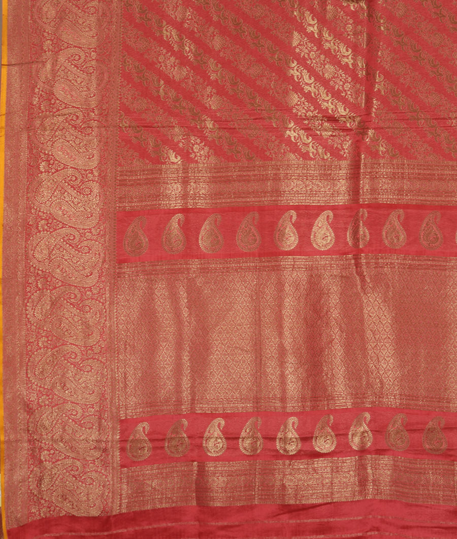 Pink Mysore Silk Saree T3451694