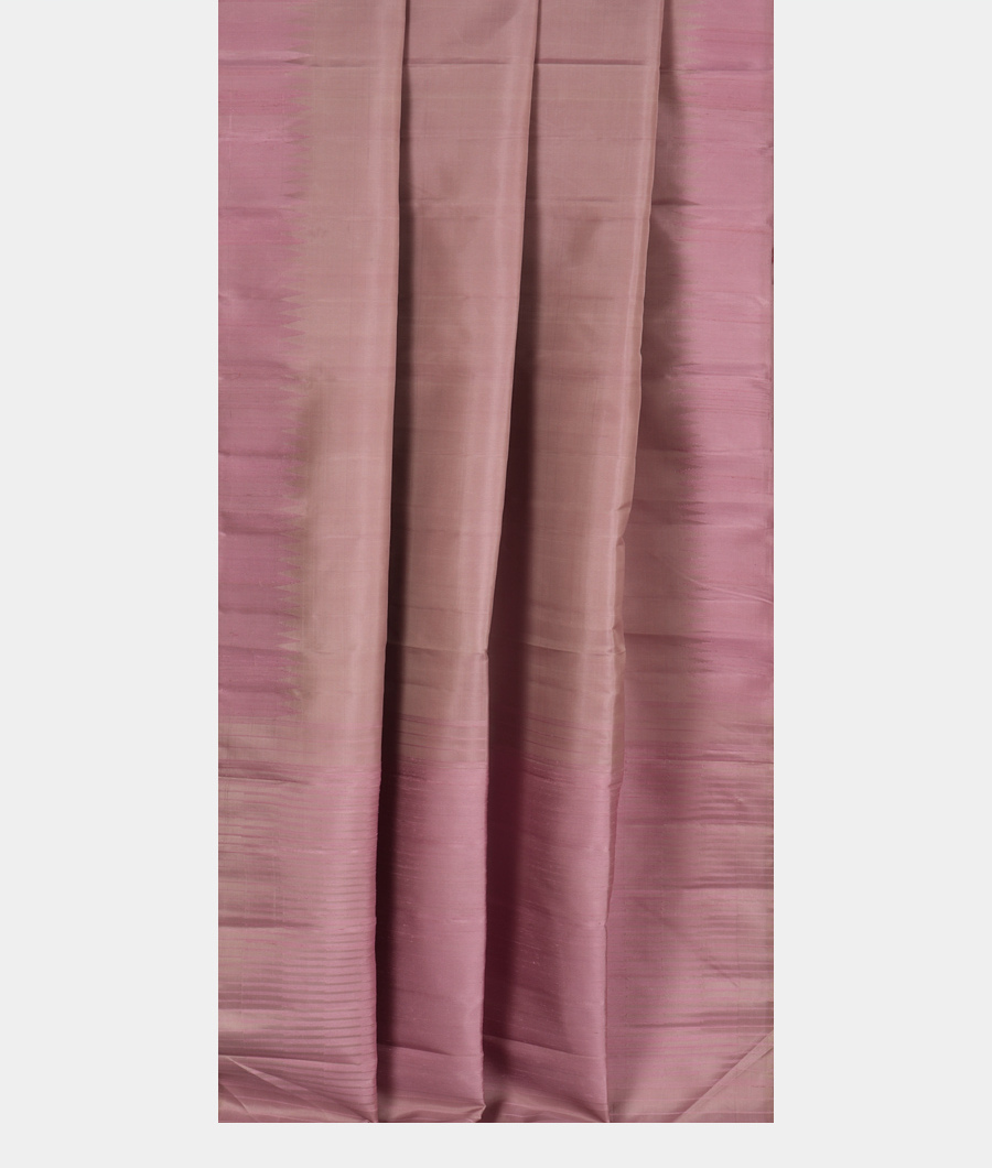 Mauve Pink Handwoven Kanjivaram Silk Saree T3401252