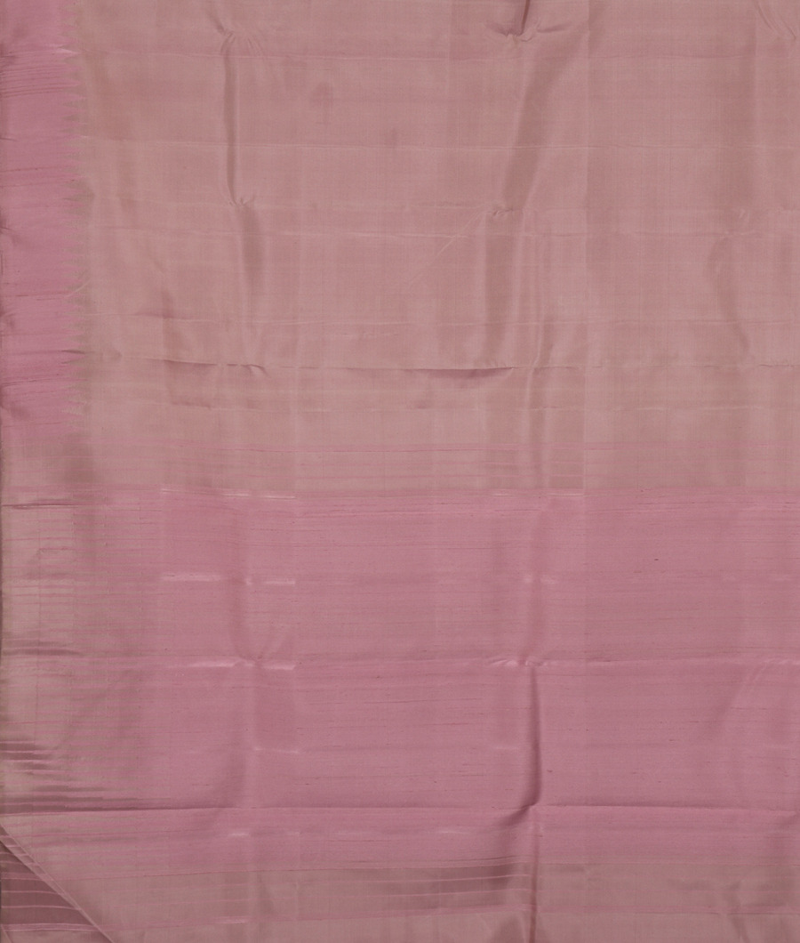 Mauve Pink Handwoven Kanjivaram Silk Saree T3401254