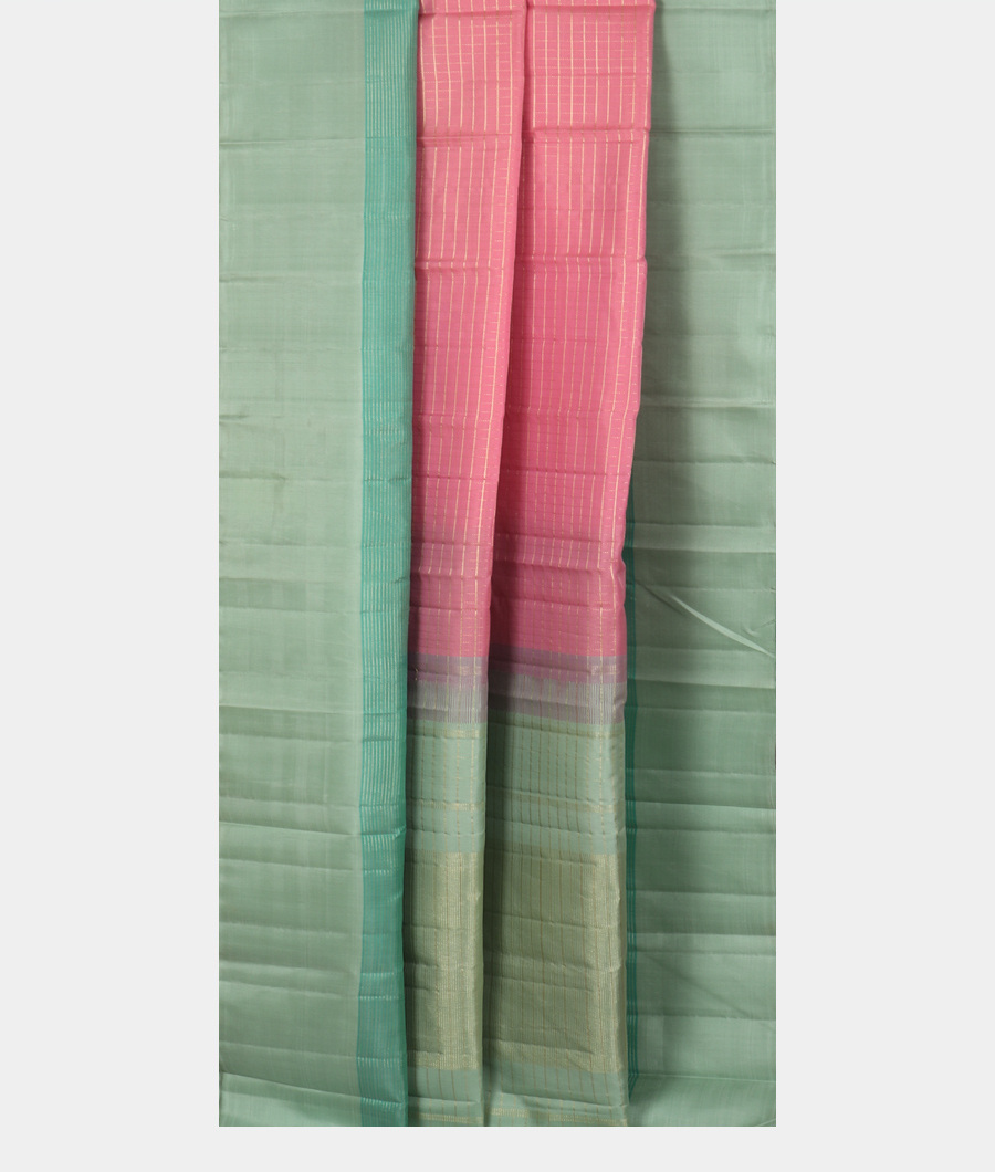 Pink Handwoven Kanjivaram Silk Saree T3419012