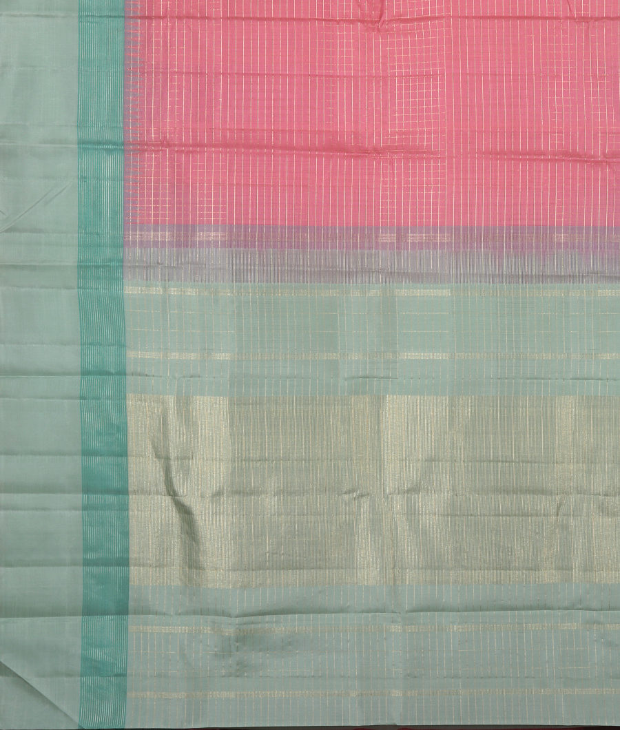 Pink Handwoven Kanjivaram Silk Saree T3419014