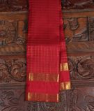 Red Handwoven Kanjivaram Silk Saree T3253371