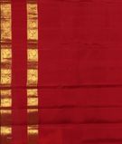 Red Handwoven Kanjivaram Silk Saree T3253373