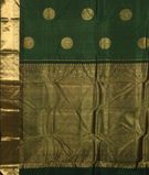 Green Handwoven Kanjivaram Silk Saree T3024974