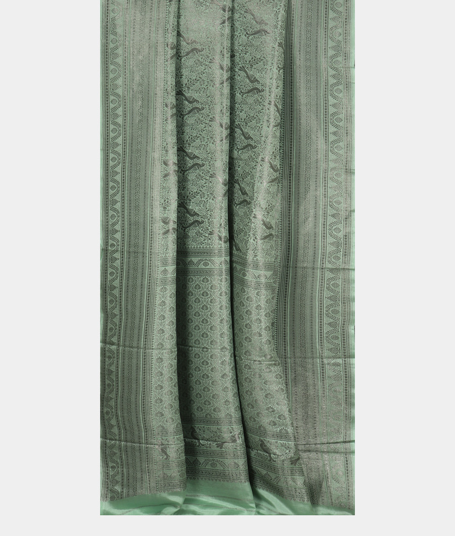 Green Mysore Silk Saree T3451172