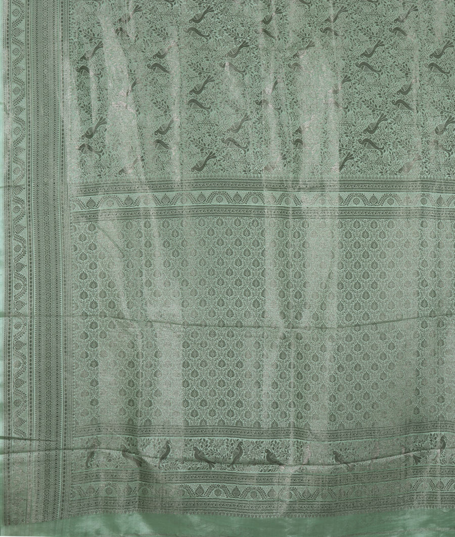 Green Mysore Silk Saree T3451174