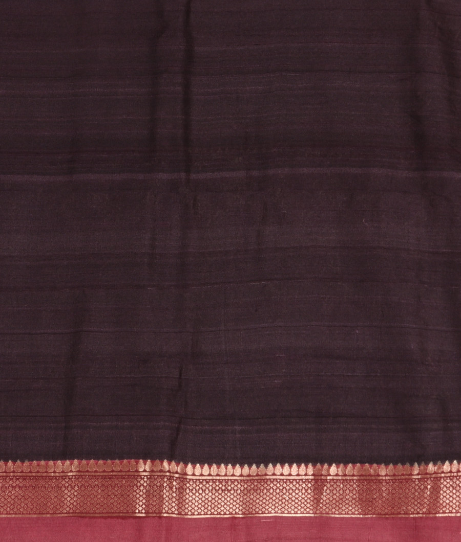 Lavender Tussar Georgette Saree T3466883