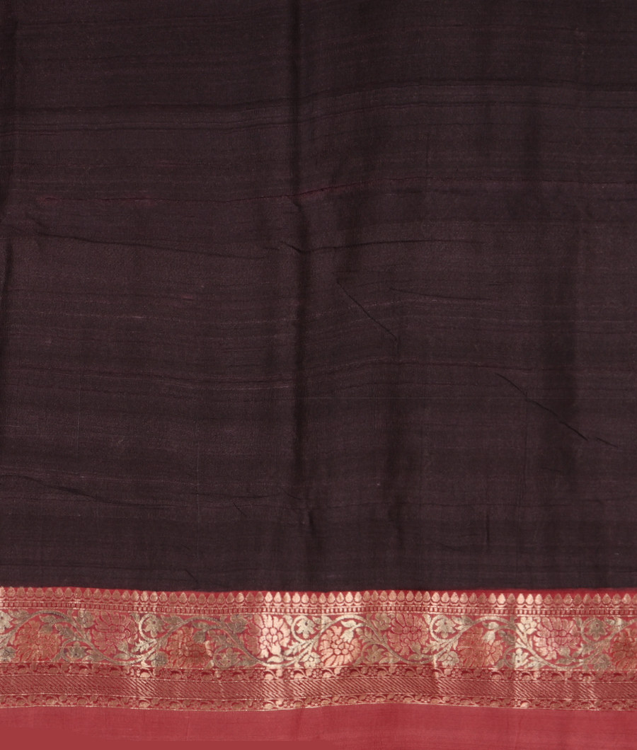 Pink Banaras Tussar Georgette Saree T3466873