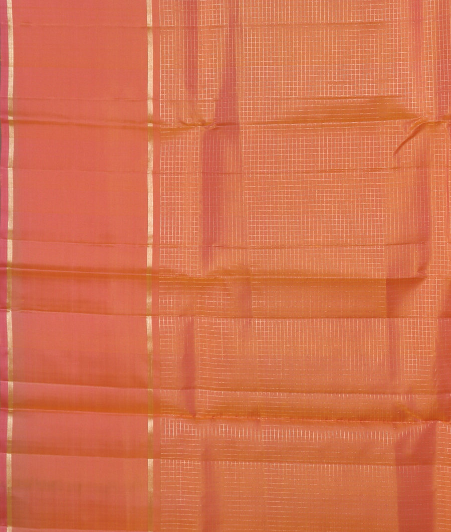 Yellow Handwoven Kanjivaram Silk Saree T3215503