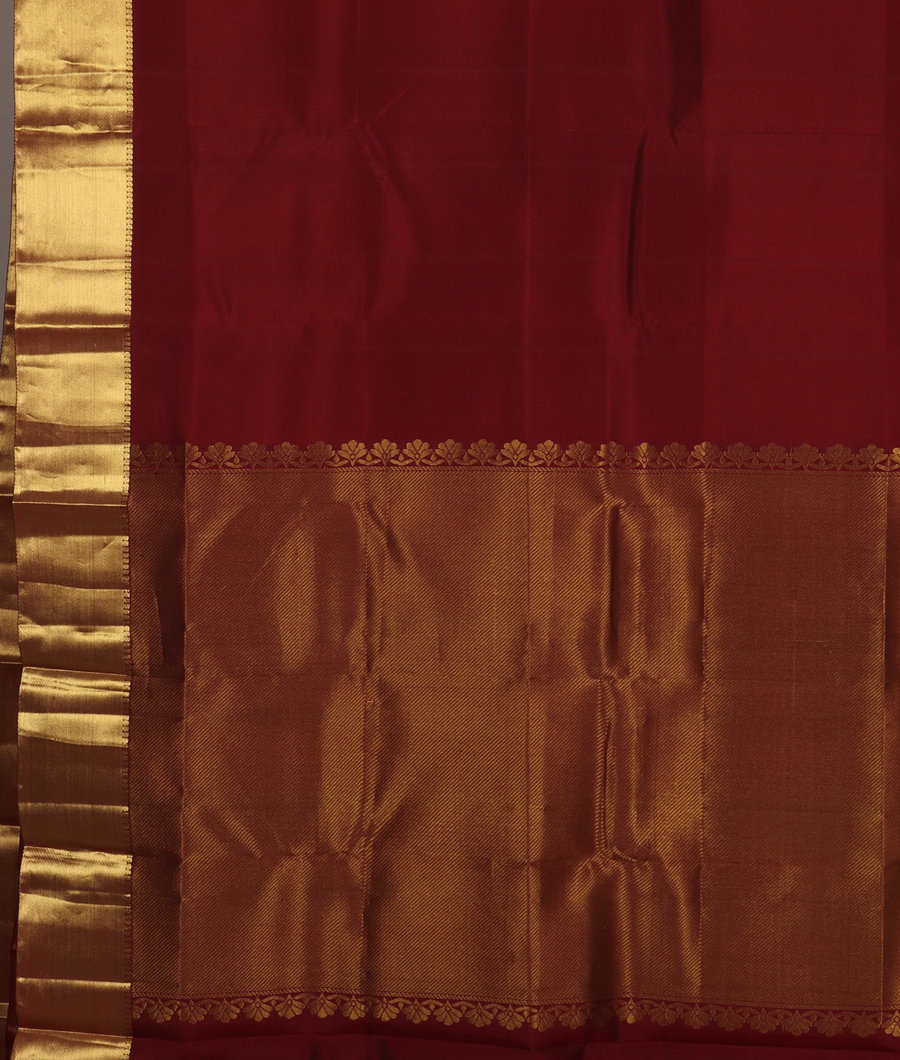 Maroon Soft Silk Saree T3315574