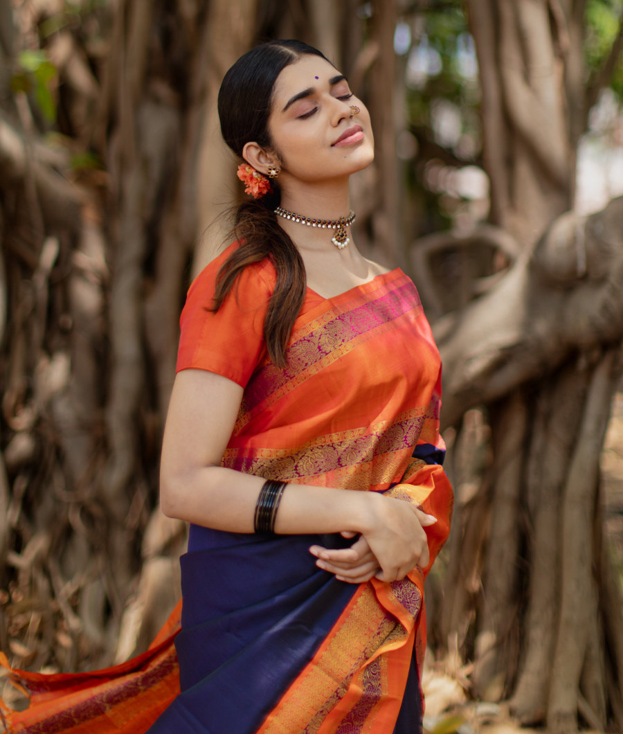 Endless love for Mysore silk sarees. 🙈 Makeup and hair: @ck_studios26  @makeupby_tejashwini Jewellry: @thespatika PC: @umesh__photog... | Instagram