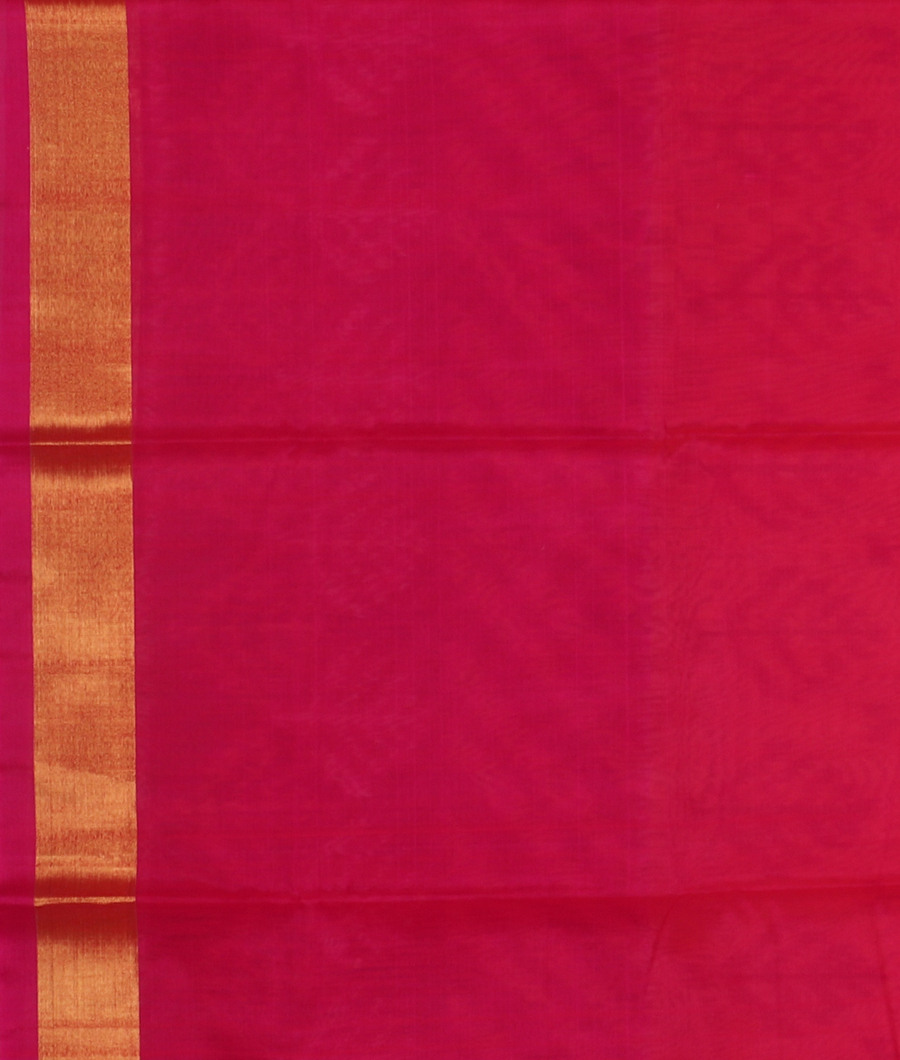 Yellow Pochampalli Silk Cotton Saree T3487473