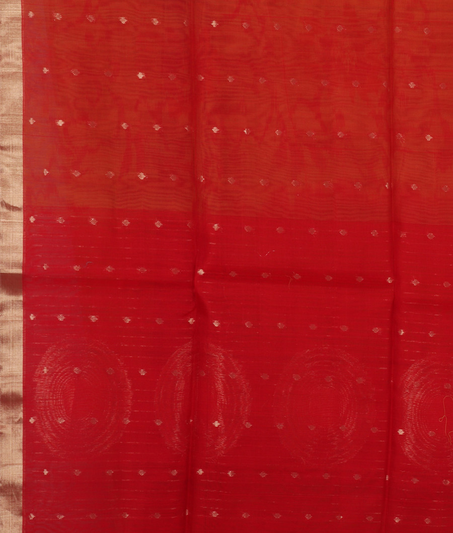 Yellow Pochampalli Silk Cotton Saree T3441783