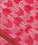 Pink Soft Printed Cotton Saree T3191331