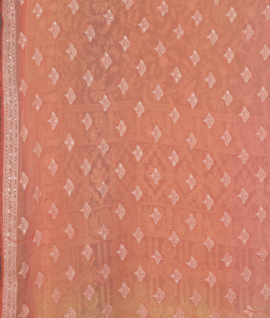 Multicolour Georgette Silk Saree T3497793
