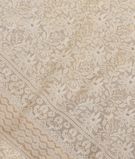 Cream Georgette Silk Saree T3497731