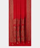 Red Crepe Silk Saree T3494872
