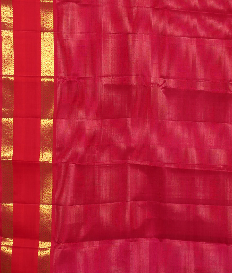 Green Handwoven Kanjivaram Silk Saree T3506083