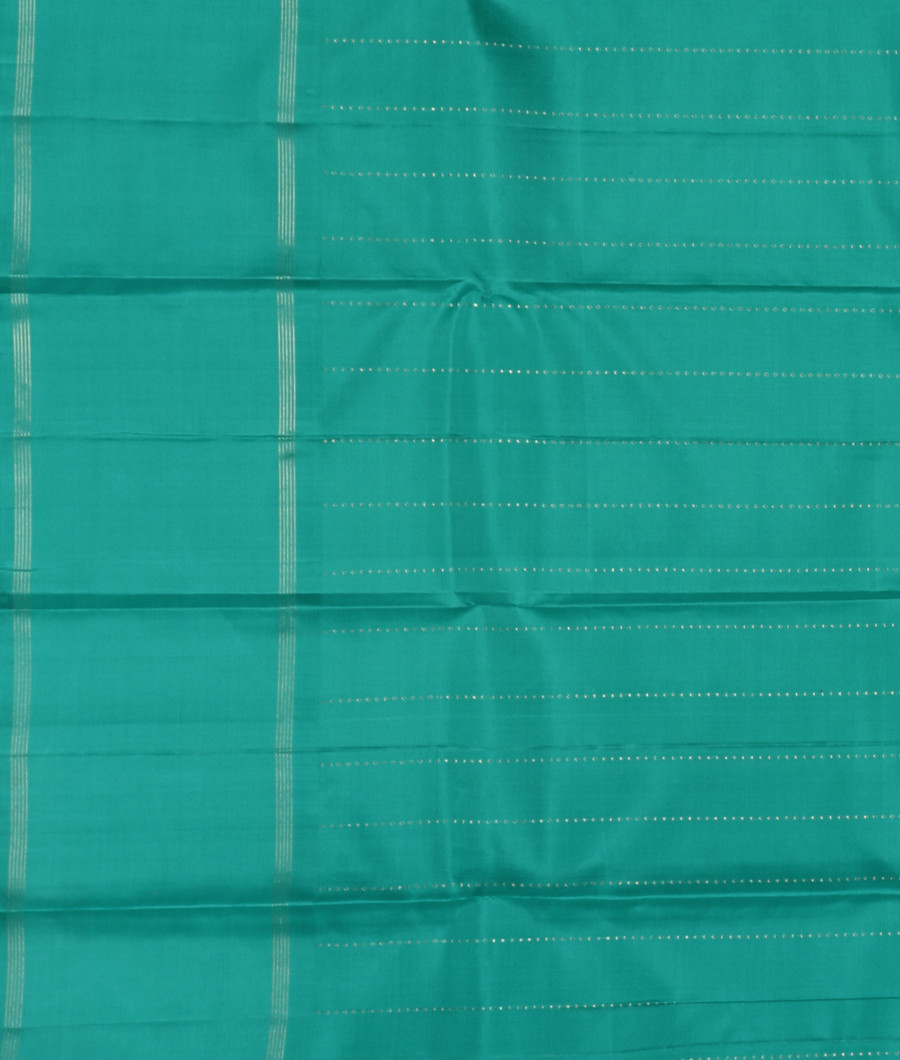 Green Handwoven Kanjivaram Silk Saree T3381733