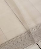 White Kora Organza Embroidery Saree T3506743