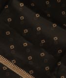 Black Kora Organza Embroidery Saree T2276231
