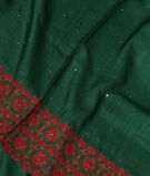 Green Tussar Embroidery Saree T3503131