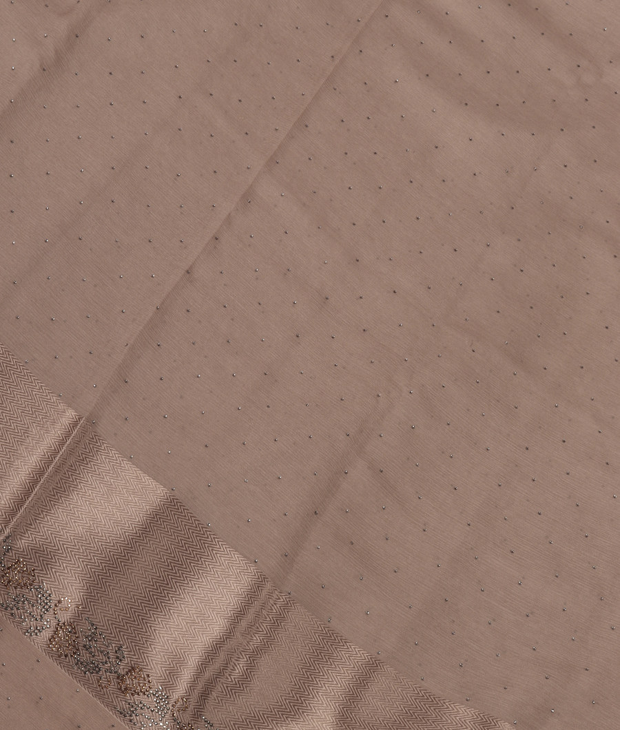 Grey Chiffon Silk Saree T346605-image