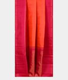 Pinkish Orange Handwoven Kanjivaram Silk Saree T3299912