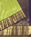 Green Handwoven Kanjivaram Silk Saree T3414552