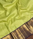 Green Handwoven Kanjivaram Silk Saree T3414554