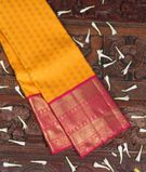 Yellow Handwoven Kanjivaram Silk Saree T3068201