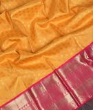 Yellow Handwoven Kanjivaram Silk Saree T3068204