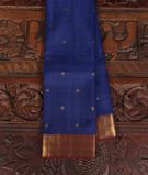 Blue Handwoven Kanjivaram Silk Saree T3484701