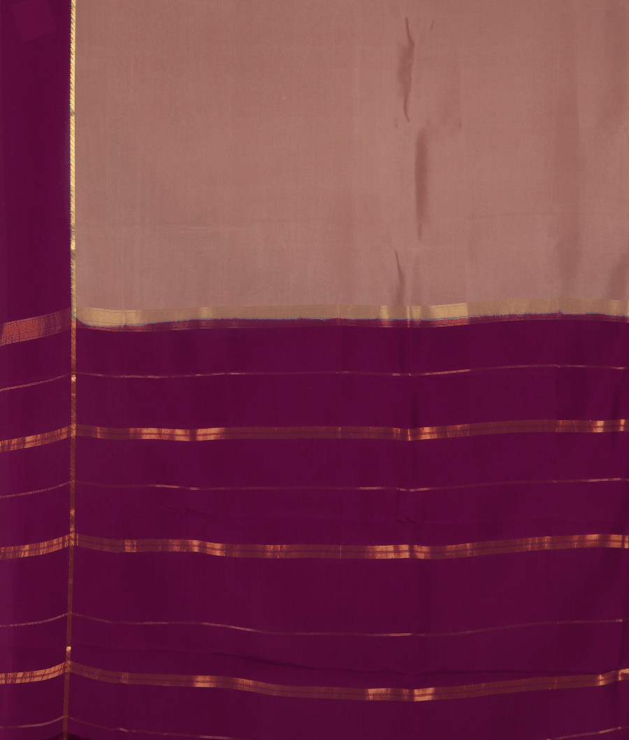 Mauve Pink Mysore Silk Saree T3440584