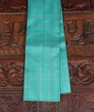 Turquoise Green Handwoven Kanjivaram Silk Saree T3382611