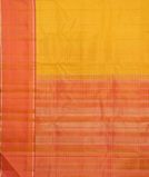 Yellow Handwoven Kanjivaram Silk Saree T3400084