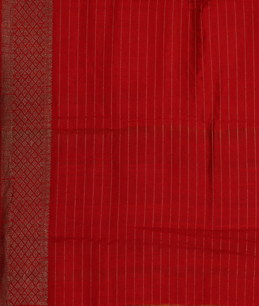 Yellow Banaras Tussar Saree T3277133