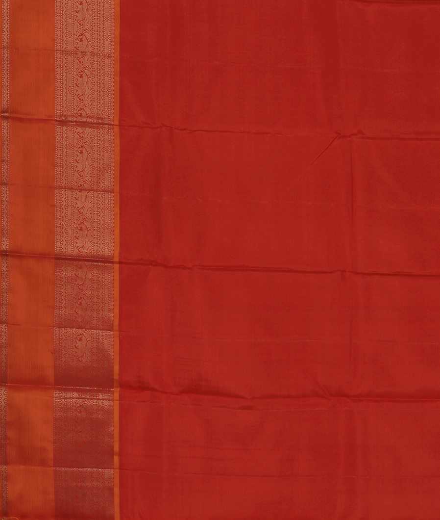Yellow Handwoven Kanjivaram Silk Saree T2018423